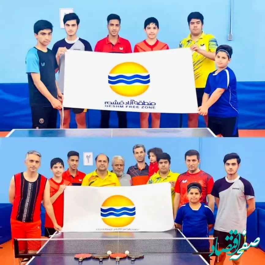 درخشش ورزشکاران قشم در مسابقات استعداد برتر تنیس روی میز هرمزگان