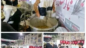 موکب شرکت فولاد اکسین خوزستان در جشن نیمه شعبان با استقبال گسترده مردم اهواز همراه شد