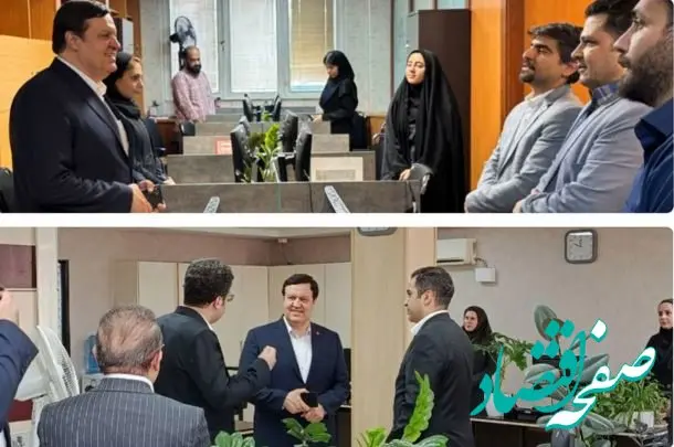 بازدید میدانی مدیرعامل بانک ملت از واحدهای پشتیبان و خدمات رسان و مرکز پاسخگویی به مشتریان