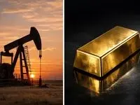 تداوم کاهش بهای جهانی نفت/ طلا در برابر دلار عقب نشست