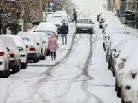معابر شمالی تهران در آغوش برف / آخرین وضعیت ترافیکی+ویدیو