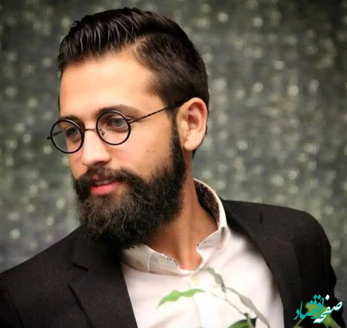 عکس محسن افشانی و همسرش در روز عروسی/  همسرش مثل عروس فرنگی ها شده!