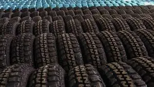 کشف انبار ۱۰۰ میلیارد تومانی لاستیک در شورآباد
