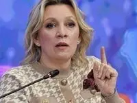 خبر فوری؛ انتقاد شدید زاخارووا از سکوت غرب در قبال حملات مشترک آمریکا و اسرائیل