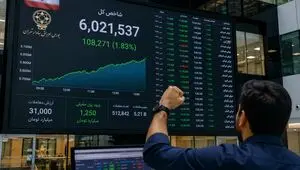 بورس در مسیر رکوردشکنی/ شاخص کل وارد کانال ۶ میلیون واحد شد