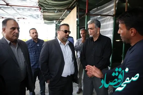 بازدید میدانی دکتر خلیلی نیا از مراحل نهایی آماده سازی موکب زائرین اربعین حسینی