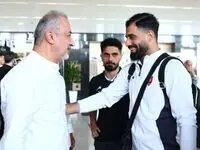 دعوت رسمی کنعانی زادگان از درویش برای دیدن مسابقه الدحیل و پرسپولیس