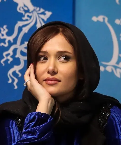 تصویری از پریناز ایزدیار در مراسم پسیانی