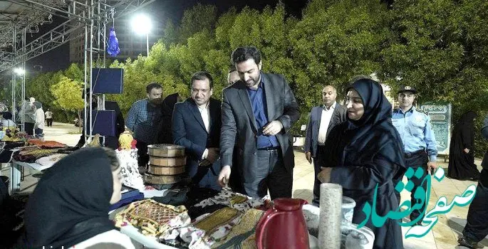 بازدید مدیرعامل سازمان منطقه آزاد کیش از نمایشگاه توانمندی های معلولان کیش