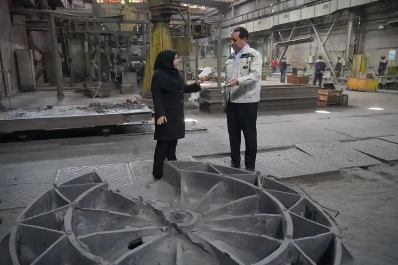  بومی‌سازی قطعه صنعتی دانش‌بنیان میز ترانسفر برای نخستین بار در کشور در شرکت ریخته‌گری ماشین‌سازی تبریز
