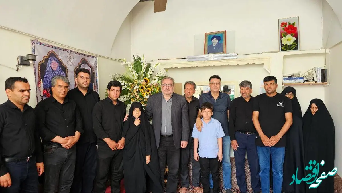 رئیس هییت‌مدیره چادرملو در مراسم بزرگداشت شهید حسین کمالی حضور یافت