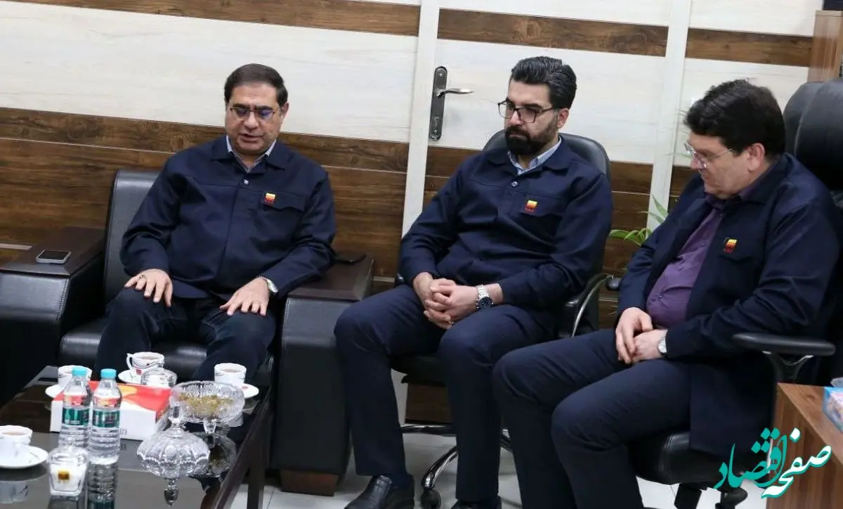 دیدار قائم مقام مدیرعامل با معاون و مدیران فناوری شرکت فولاد خوزستان