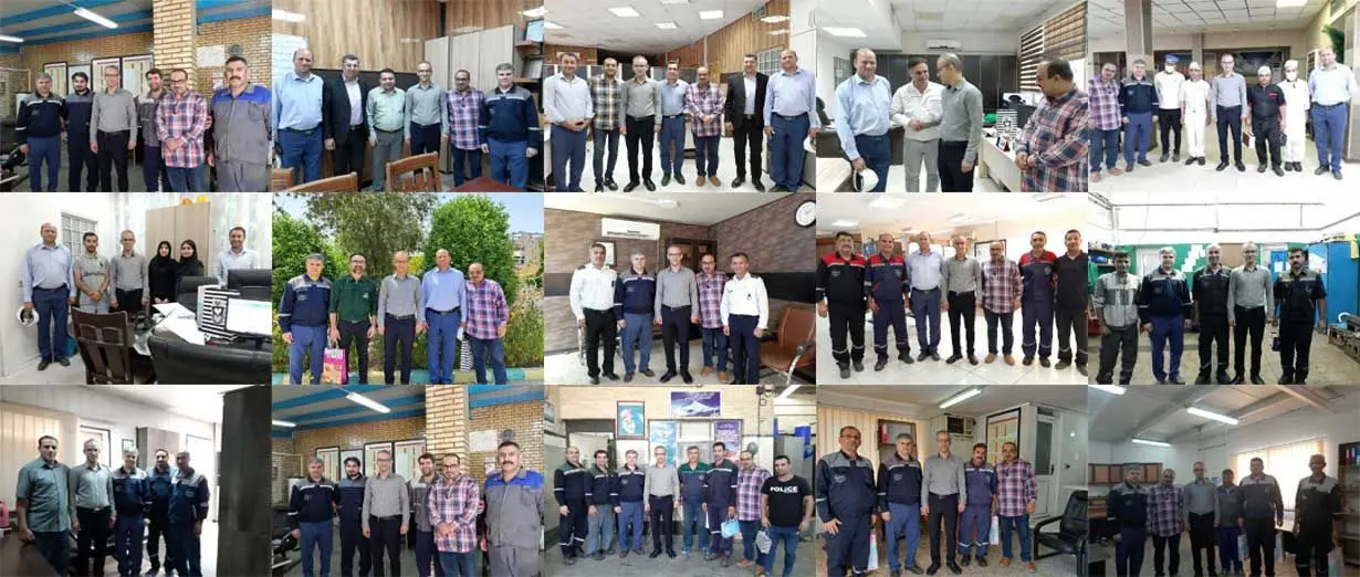 گزارش تصویری: دیدار صمیمانه مدیر عامل پتروشیمی خوزستان با کارکنان به مناسبت عید سعید فطر