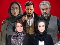 جواد عزتی در اکران ویژه قسمت آخر سریال زخم کاری ۳