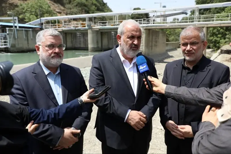 پیشرفت پروژه‌ آبرسانی طالقان به تهران و کرج در 6 ماه اخیر دو برابر بوده است/ خشکسالی تهران در 6 دهه گذشته بی سابقه است/ شهروندان مصرف آب را تا جای ممکن کاهش دهند