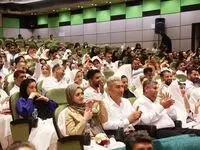 گزارش تصویری مراسم توزیع ۱۰۰ سری جهزیه به زوج های خوزستانی توسط شرکت فولاد اکسین خوزستان