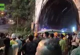 جزئیات ریزش تونل در حال ساخت در شمال هند اعلام شد