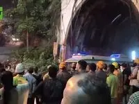 جزئیات ریزش تونل در حال ساخت در شمال هند اعلام شد