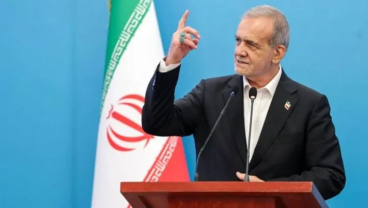 مسعود پزشکیان: در مقابل هیچکس سر خم نخواهیم کرد + ویدئو