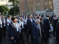 محکومیت جنایات رژیم صهیویستی علیه مردم مظلوم غزه توسط کارکنان بانک ملی ایران