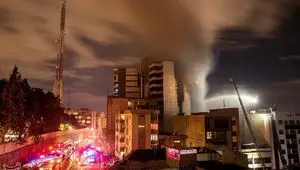 فیلم حمله رژیم صهیونیستی به بیمارستان گاندی تهران