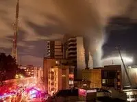 فیلم حمله رژیم صهیونیستی به بیمارستان گاندی تهران