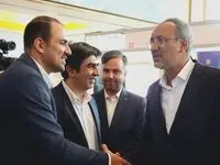 بازدید رئیس‌کل بیمه مرکزی جمهوری اسلامی از غرفه بیمه دی در همایش "بیمه و توسعه"