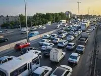 ترافیک سنگین در این ورودی‌های تهران