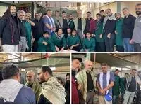 بازدید دکتر خرمی شاد از موکب های شرکت ملی مس در کربلای معلی