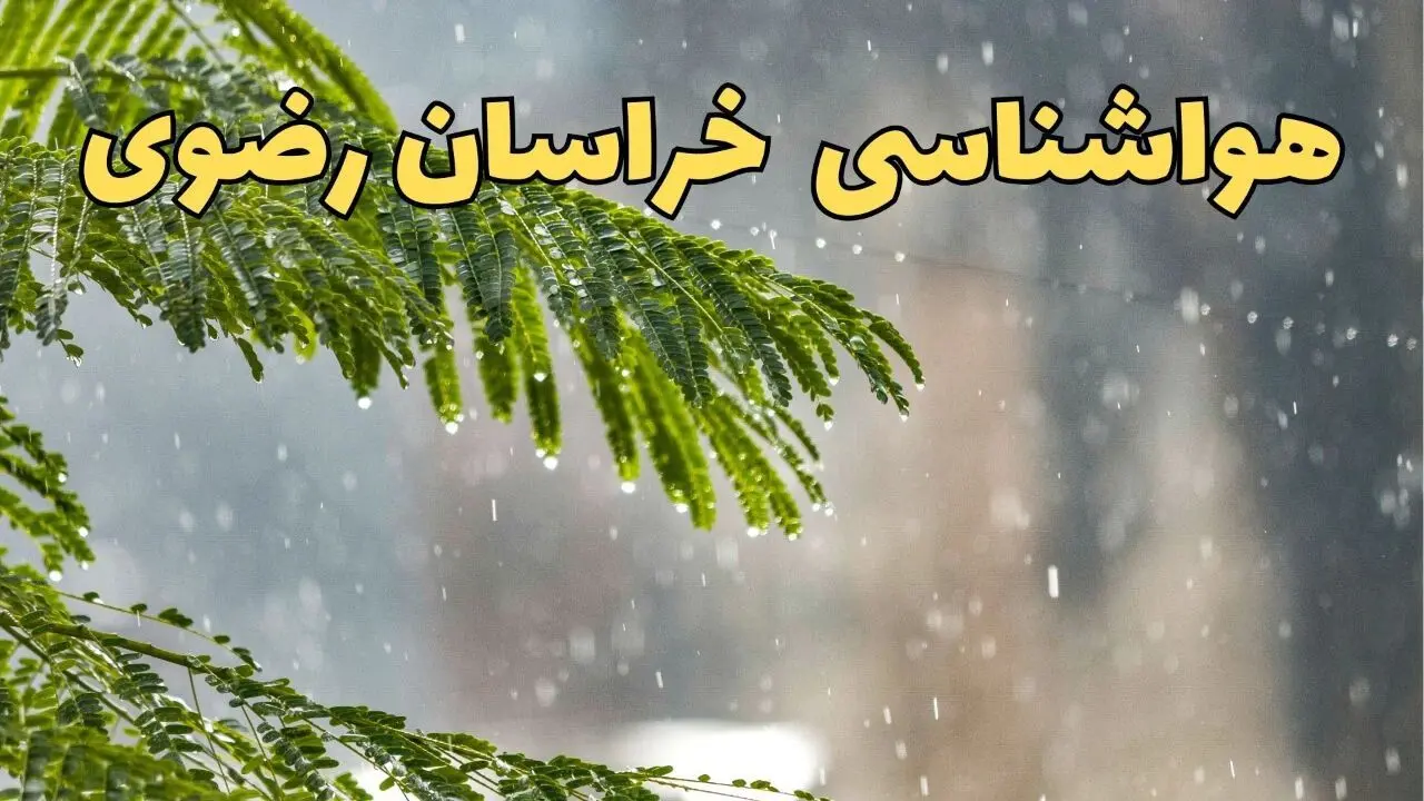 پیش بینی هواشناسی خراسان رضوی ۲۴ ساعت آینده | وضعیت آب و هوا خراسان رضوی فردا پنجشنبه ۱۴ فروردین ماه ۱۴۰۴ | آب و هوای مشهد + هواشناسی مشهد
