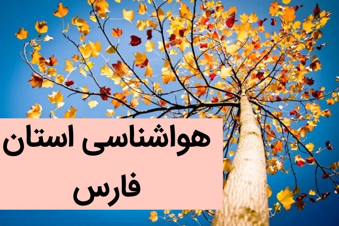 پیش بینی وضعیت آب و هوا فارس فردا جمعه ۲ آذر ماه ۱۴۰۳ / هواشناسی شیراز فردا ۲ آذر ماه ۱۴۰۳