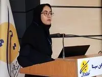 بانوی فولاد خوزستان گواهی‌نامه ارائه مقاله در سمپوزیوم کیش ۱۴۰۳ را دریافت نمود