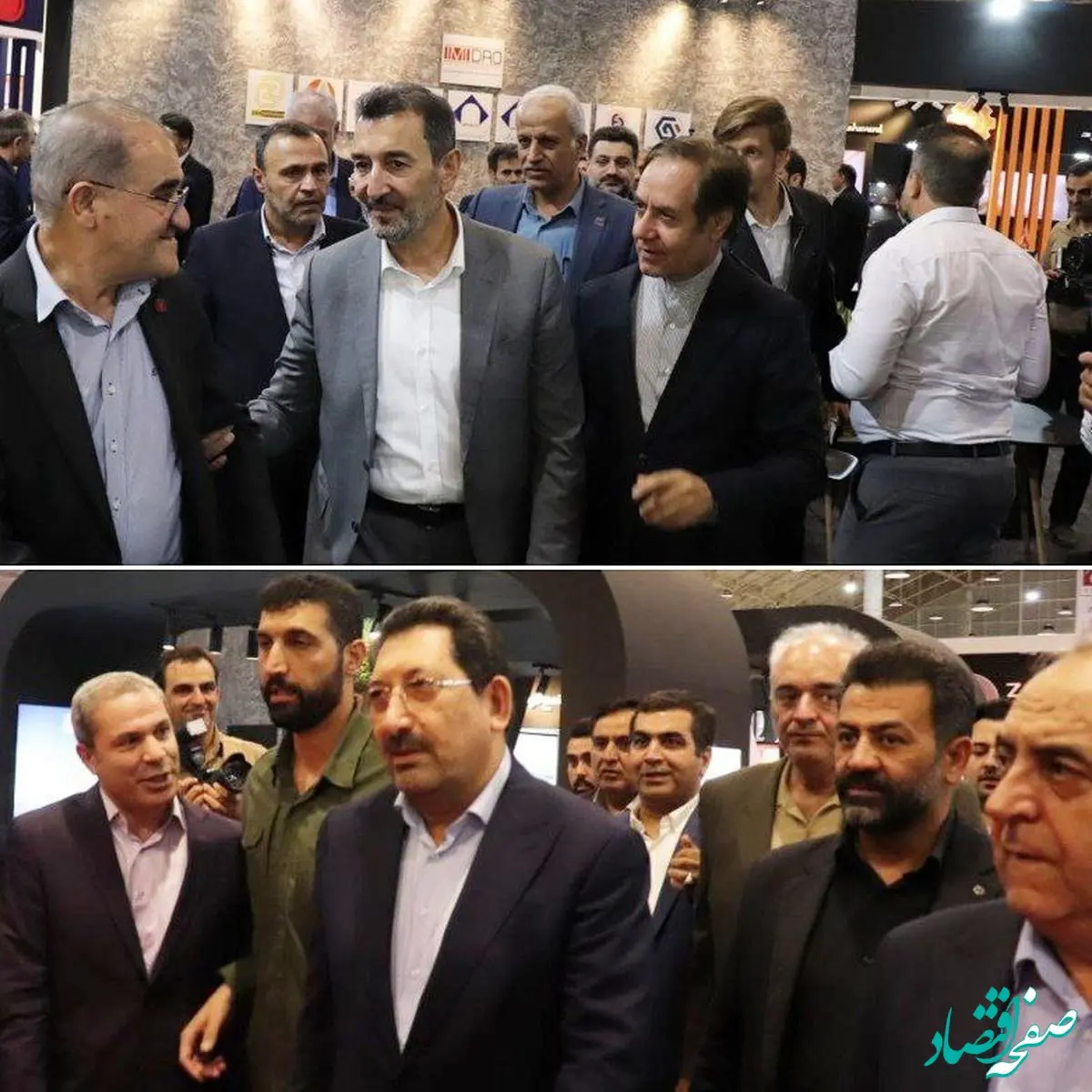 بازدید وزیر صمت و رئیس هیات عامل ایمیدرو از نمایشگاه متافو تبریز/آمادگی ایمیدرو برای توسعه همکاری با بخش خصوصی