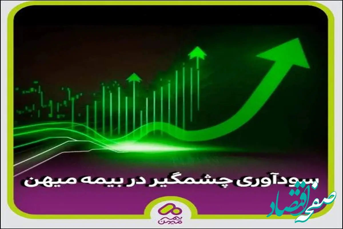 سودآوری ۳۰ درصدی بیمه میهن برای سرمایه‌گذاران