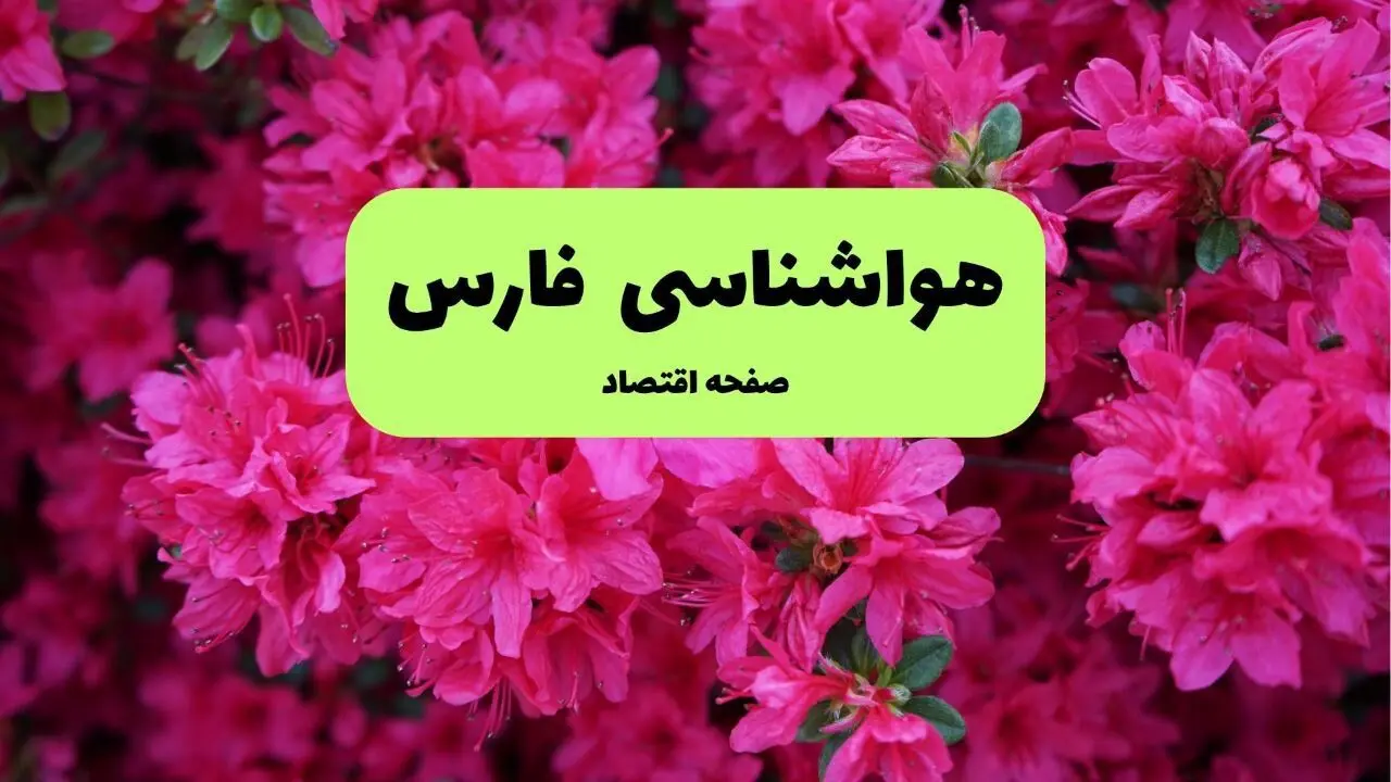 پیش بینی هواشناسی فارس ۲۴ ساعت آینده | پیش بینی وضعیت آب و هوا فارس فردا جمعه ۱۴ فروردین ماه ۱۴۰۵ + آب و هوای شیراز