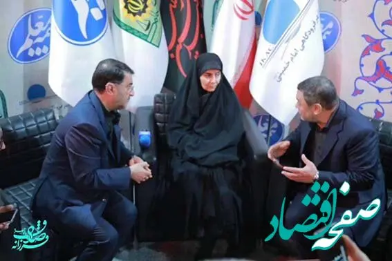 حضور وزیر راه و شهرسازی در موکب بیمه معلم