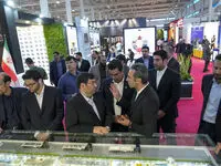  بازدید مدیرعامل گروه سرمایه گذاری غدیر از غرفه سالکو