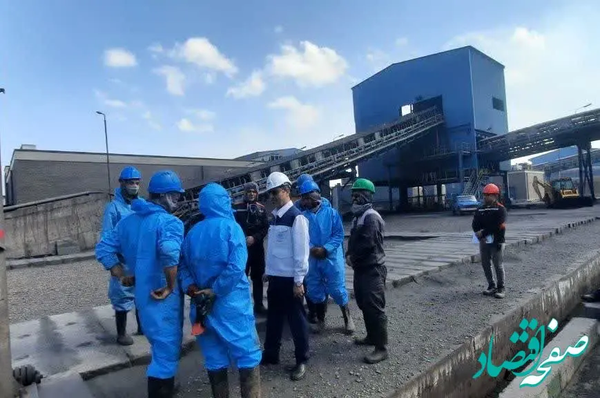 بازدید علی رسولیان، مدیرعامل فولاد سنگان از خطوط تولید / تلاش، تولید مستمر، افزایش آماده به کاری و بهره وری تولید در فولاد سنگان