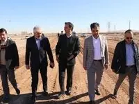 بازدید مسئولان استانی از باند دوم جاده فولاد آلیاژی ایران