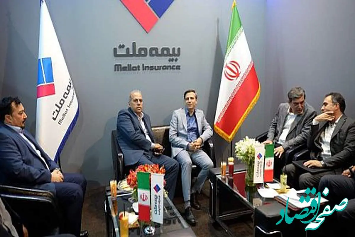 سومین روز نمایشگاه قطعات خودرو؛ حضور پررنگ مدیران بیمه ملت در غرفه شرکت