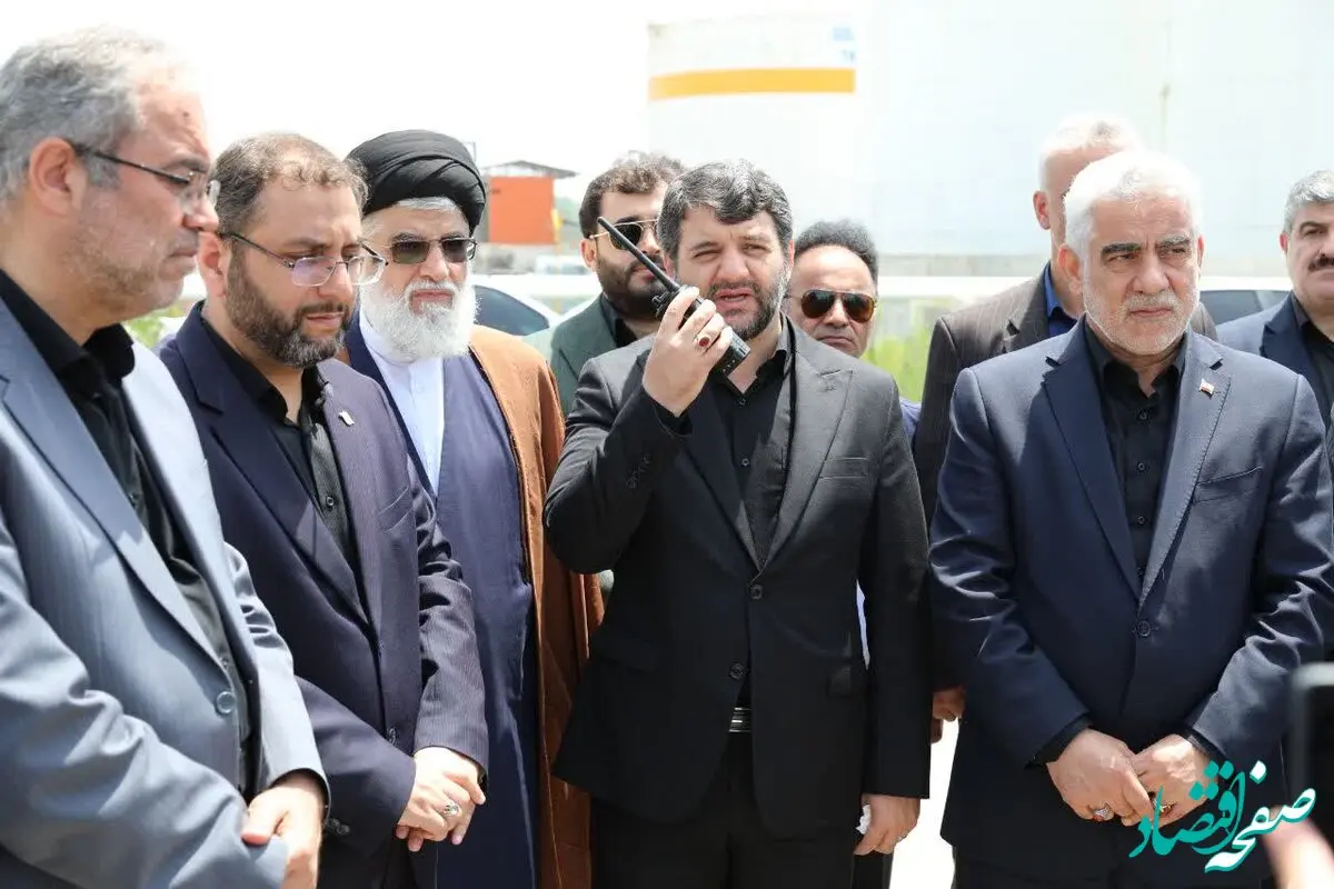 افتتاح رسمی پنجمین پست اسکله و 4 مخزن روغن جدید در مجتمع بندری کاسپین