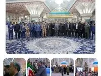 تجدید میثاق مدیرعامل و کارکنان شرکت پالایش نفت تهران با آرمان‌های امام راحل و انقلاب اسلامی