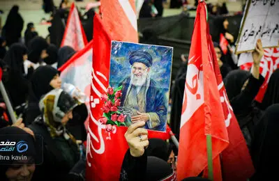از داغ بابای مهربان تا فریاد خونخواهی در تجدید عهد با رهبر شهید