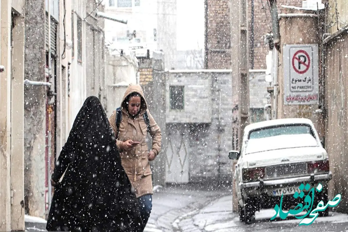 زنجان در آغوش برف+فیلم