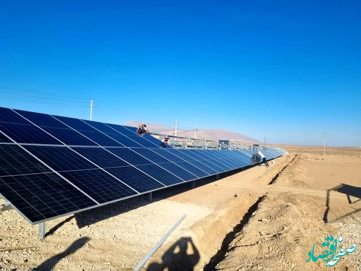 بازدید مدیرعامل شرکت آلومینای ایران از پروژه نیروگاه خورشیدی