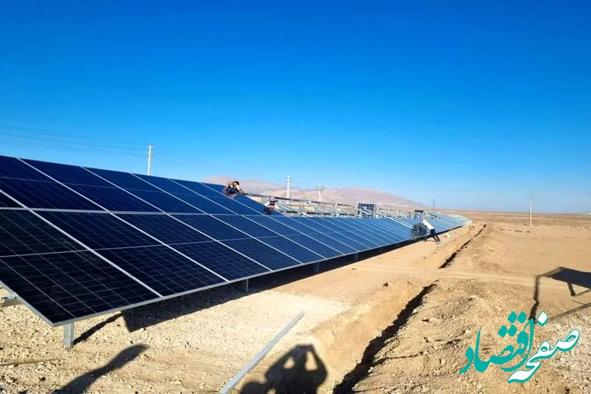 بازدید مدیرعامل شرکت آلومینای ایران از پروژه نیروگاه خورشیدی