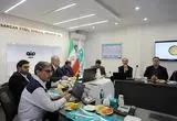 بازدید اعضای هیات مدیره ملی زمین و مسکن از فولاد سنگان