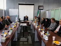 بازدید سرپرست معاونت توسعه سرمایه انسانی و پشتیبانی بانک توسعه صادرات ایران از شعبه تبریز