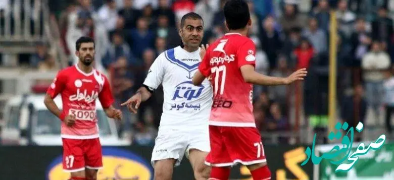 فیلم درگیری بازیکنان پرسپولیس با بازیکنان ملوان بعد از بازی با ملوان بندرانزلی