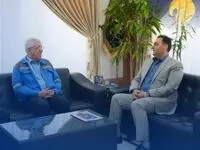دیدار مدیرعامل پتروشیمی شهید تندگویان با مدیرعامل سازمان منطقه ویژه اقتصادی پتروشیمی